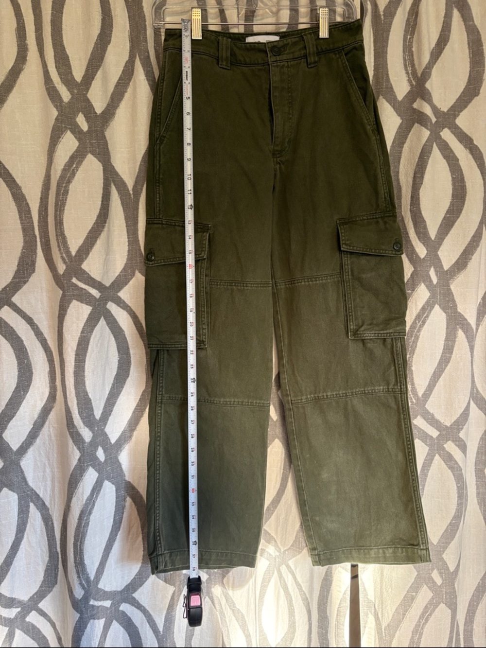 TNA Dark Olive Cargo Pants